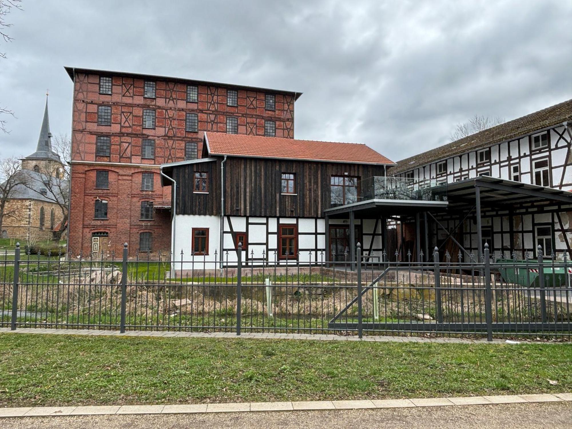 Ferienwohnung An Der Dreyse-Muehle ซึมเมอร์ดา ภายนอก รูปภาพ