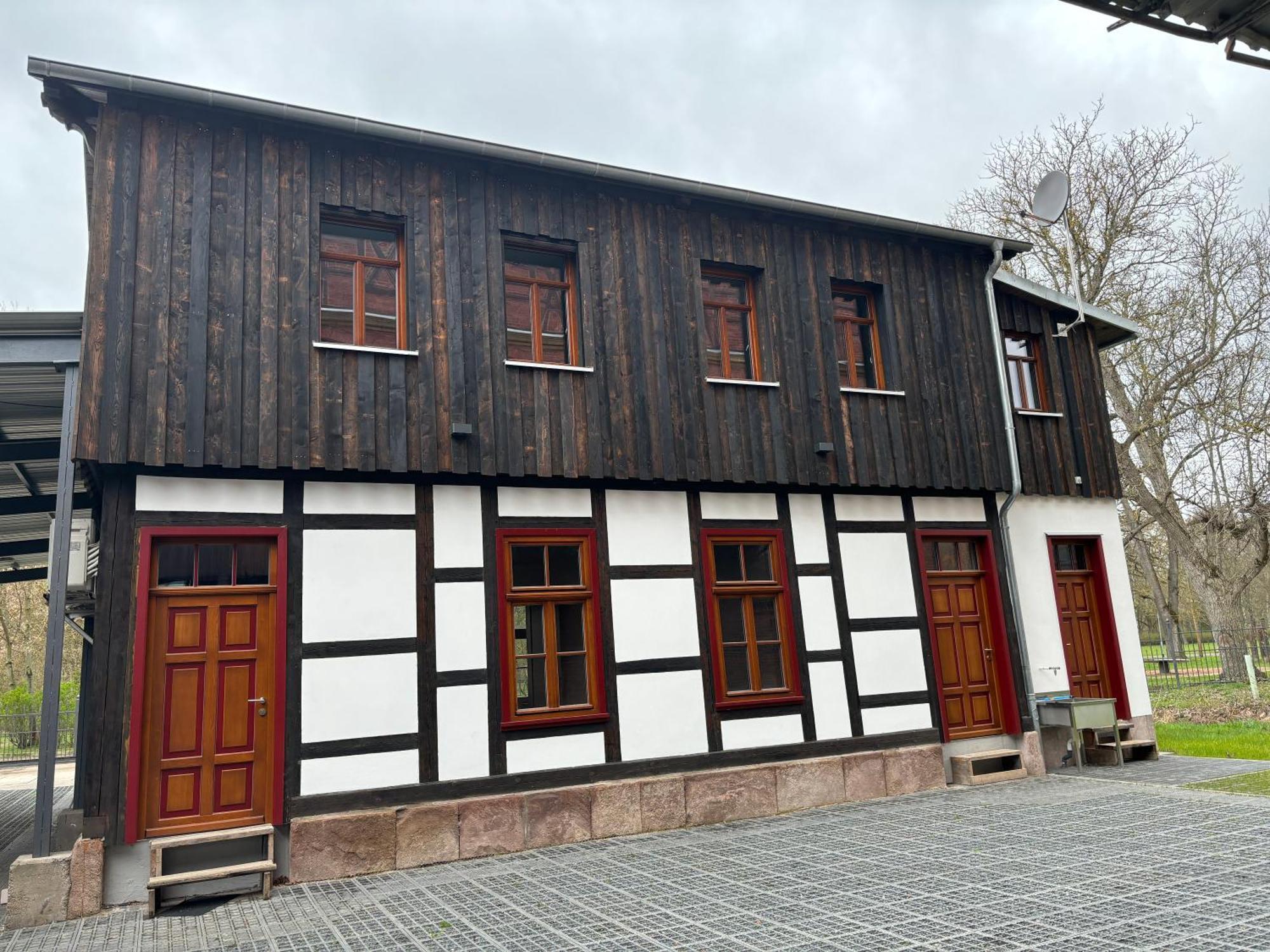 Ferienwohnung An Der Dreyse-Muehle ซึมเมอร์ดา ภายนอก รูปภาพ